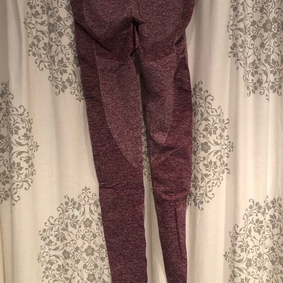 GYMSHARK flex leggings- Maroon - Picture 3 of 4